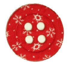 Big Button, aus Filz gestanzt - weihnachten, filzaccessoires