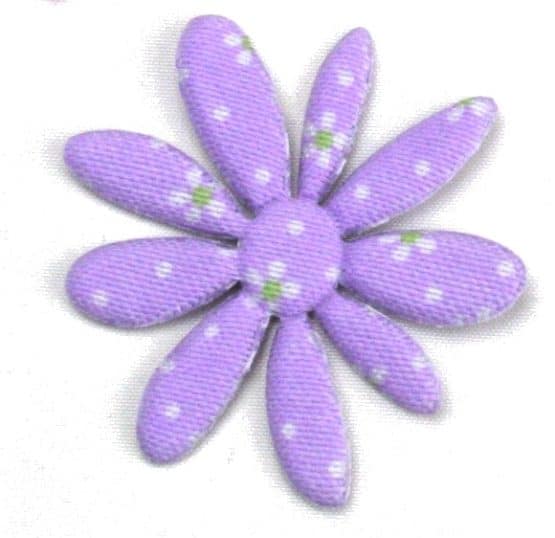 Streu-Blüte aus Stoff, ca. 5 cm - everyday-filzaccessoires, filzaccessoires, fruehjahr-filzaccessoires